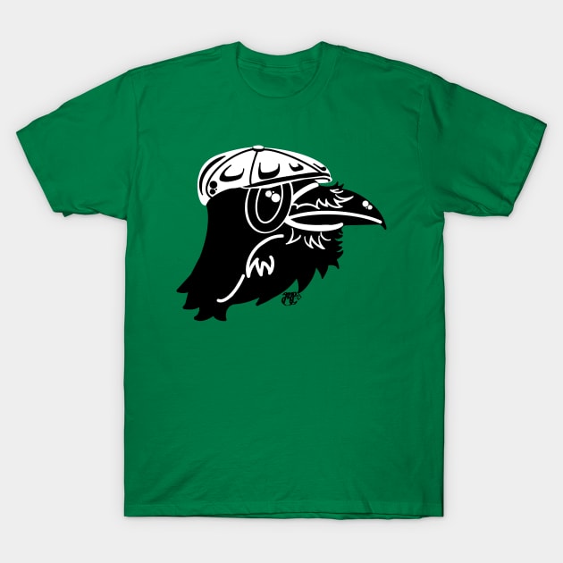 Peck the Raven T-Shirt by Munda Lyn